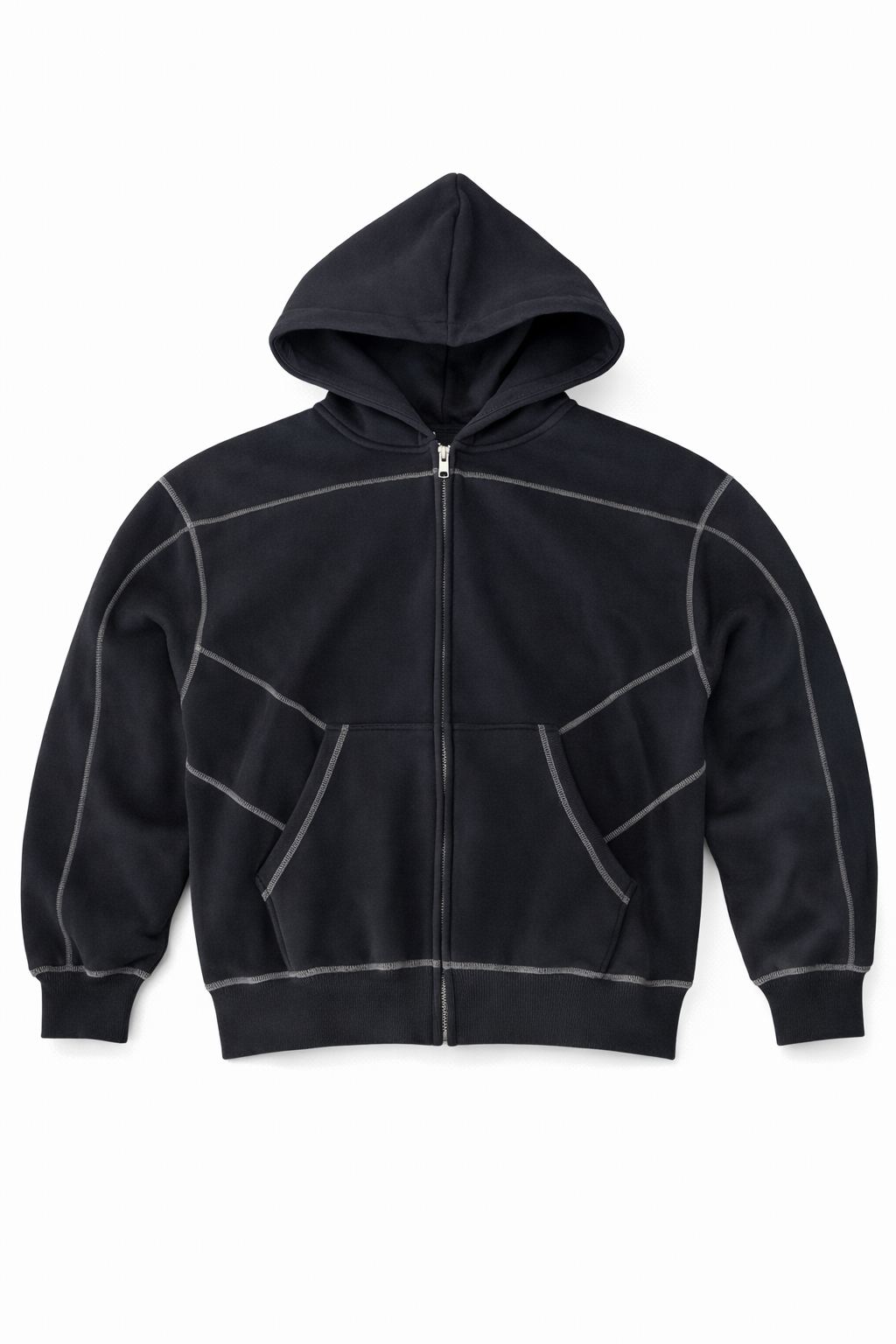 Contrast Hoodie
