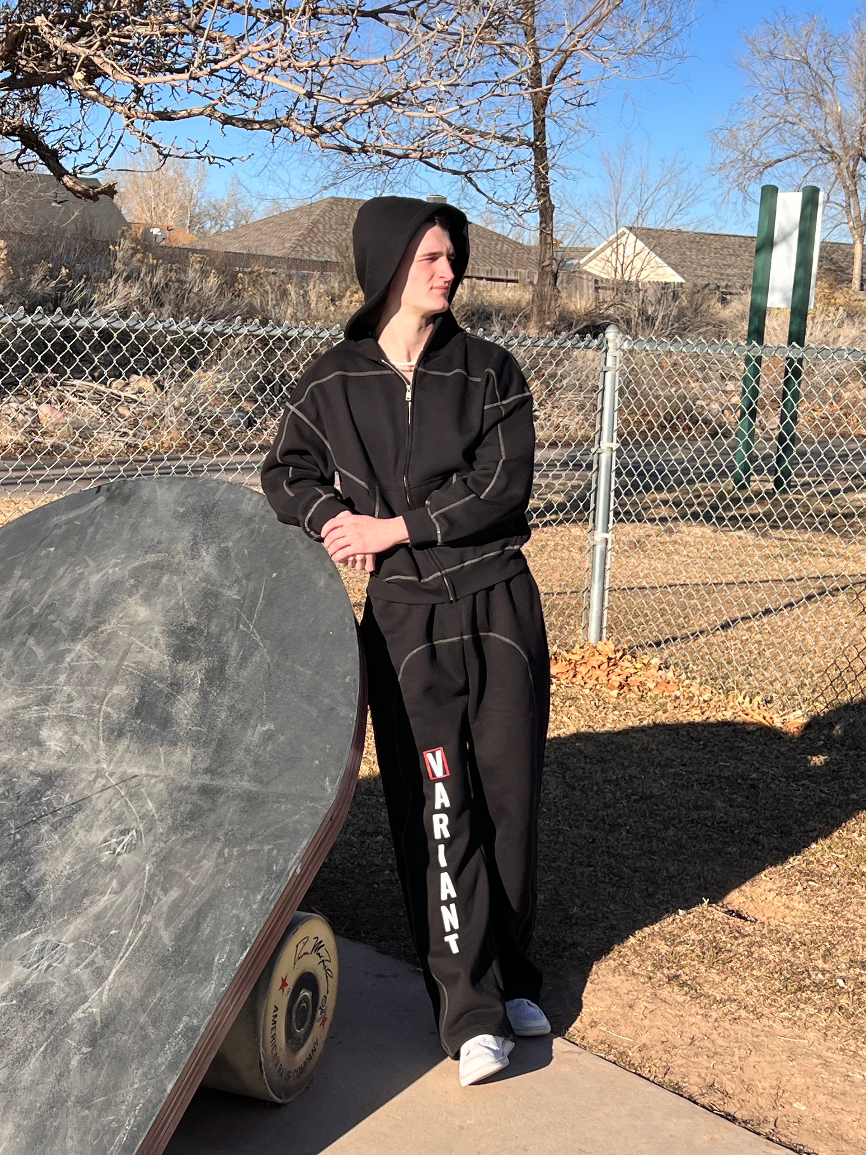 Contrast Hoodie