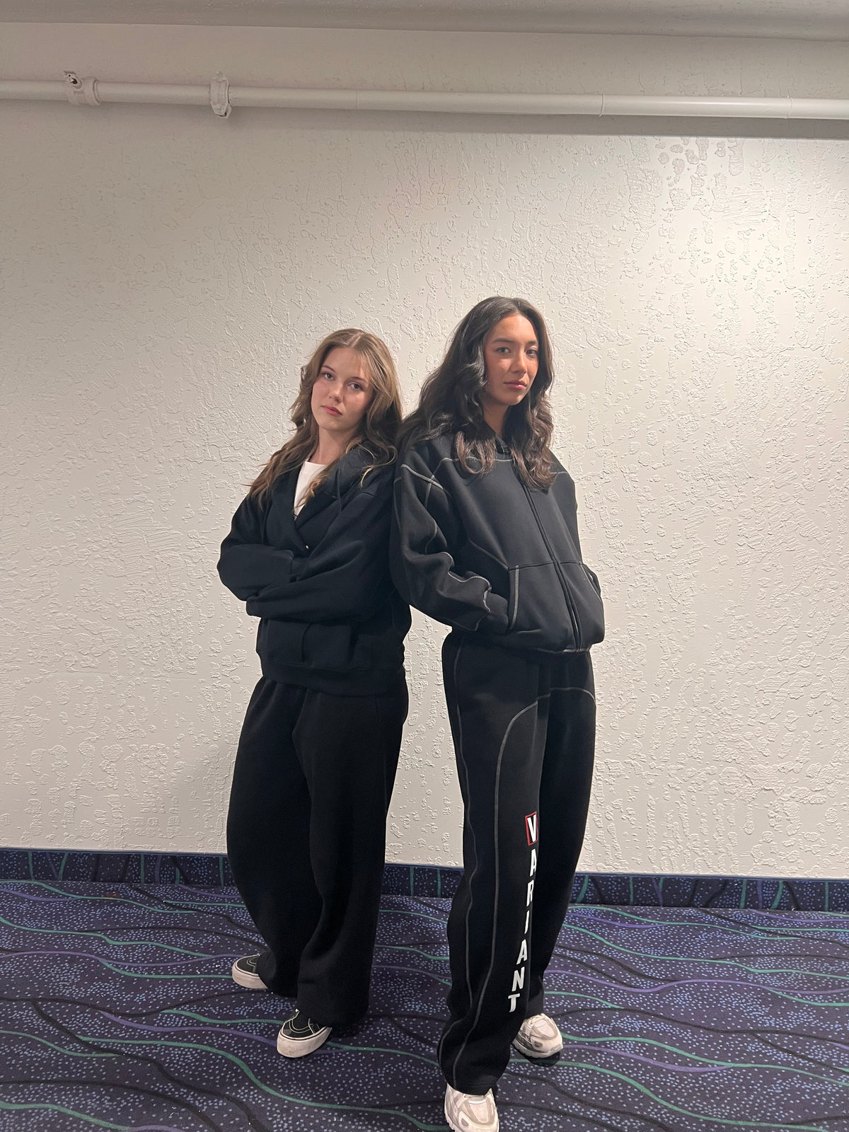 Contrast Suit